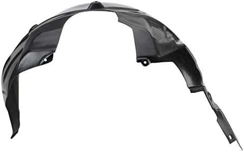 TRQ Front Left Inner Fender Liner Drivers Side