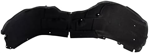 TRQ Front Left Inner Fender Liner Black Drivers Side