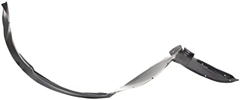 TRQ Front Left Inner Fender Liner Black Drivers Side