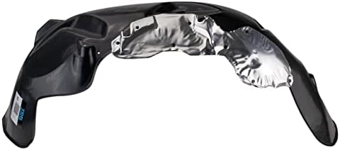 TRQ Front Right Inner Fender Liner Black Passenger Side