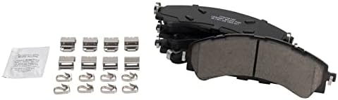 TRQ Front Ceramic Brake Pad Set