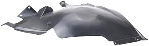 TRQ Front Right Forward Inner Fender Liner Black Passenger Side