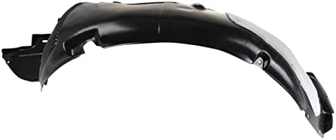 TRQ Front Left Inner Fender Liner Black Drivers Side