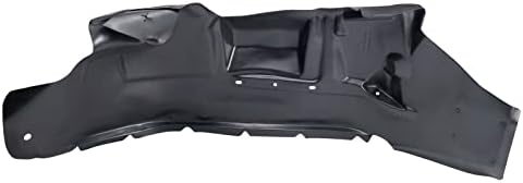 TRQ Front Left Inner Fender Liner Black Drivers Side