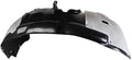 TRQ Front Left Inner Fender Liner Black Drivers Side