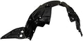 TRQ Front Right Inner Fender Liner Black Passenger Side
