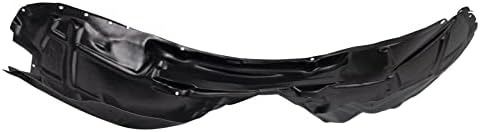 TRQ Front Left Inner Fender Liner Black Drivers Side