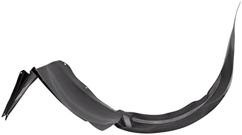 TRQ Front Left Inner Fender Liner Black Drivers Side
