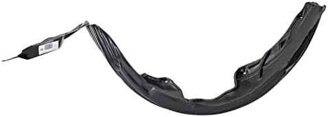 TRQ Front Right Inner Fender Liner Black Passenger Side