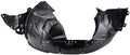 TRQ Front Left Inner Fender Liner Black Drivers Side