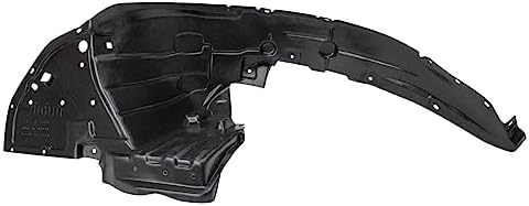 TRQ Front Left Inner Fender Liner Drivers Side