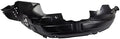 TRQ Front Left Inner Fender Liner Black Drivers Side