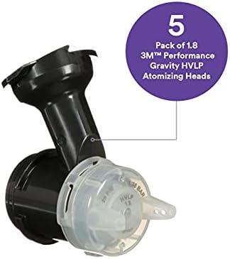 3M Performance Gravity HVLP Atomizing Head Refill Kit, 26718 - Image 2