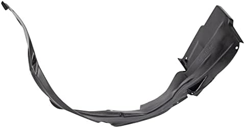TRQ Front Left Inner Fender Liner Black Drivers Side