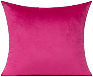 VAKADO Hot Pink Throw Pillow Covers Decorative 16x16 Set of 2 Outdoor Decor Couch Cushion Covers Pillowcases Home Bed Decoration for Sofa Bedroom Office - Image 2