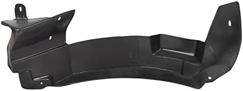 TRQ Front Left Rearward Inner Fender Liner Black Drivers Side