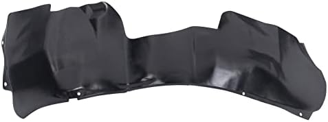 TRQ Front Right Inner Fender Liner Black Passenger Side