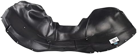 TRQ Front Left Inner Fender Liner Black Drivers Side