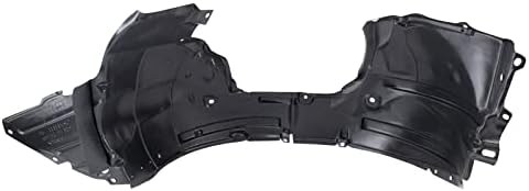 TRQ Front Right Inner Fender Liner Black Passenger Side