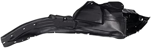TRQ Front Left Inner Fender Liner Black Drivers Side
