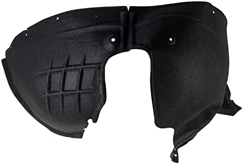 TRQ Front Left Inner Fender Liner Black Drivers Side