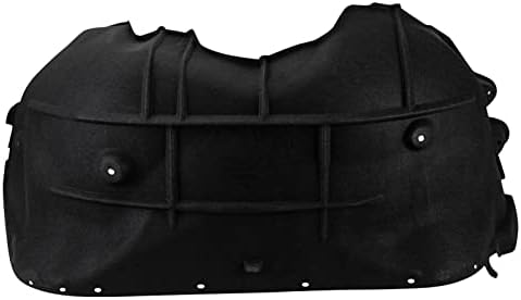 TRQ Front Right Inner Fender Liner Black Passenger Side