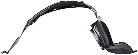 TRQ Front Left Inner Fender Liner Black Drivers Side