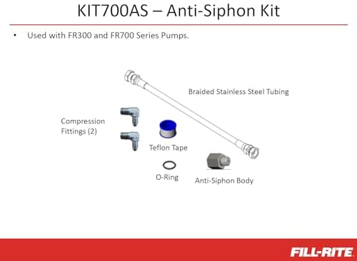 Fill-Rite KIT700AS Kit, Anti Siphon Tube 700 & 300 Series - Image 2