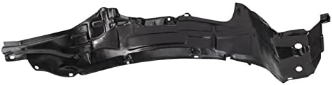 TRQ Front Left Inner Fender Liner Black Drivers Side