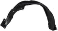TRQ Front Right Inner Fender Liner Black Passenger Side