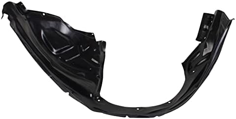 TRQ Front Left Inner Fender Liner Black Drivers Side