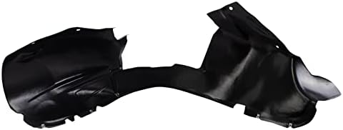TRQ Front Left Inner Fender Liner Black Driver Side