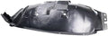 TRQ Front Right Inner Fender Liner Black Passenger Side