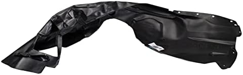 TRQ Front Left Inner Fender Liner Black Drivers Side