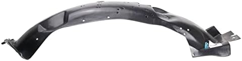 TRQ Front Left Inner Fender Liner Black Drivers Side
