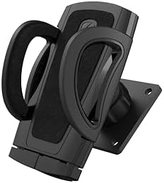 Scosche Non-Magnetic Universal Car Cell Phone Holder with AMPS Mounting Plate for ProClip Vehicle Specific Mount Bases, Mobile Stand Compatible with iPhone, Samsung, Android