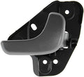 TRQ Front Right Interior Door Handle Gray Passenger Side