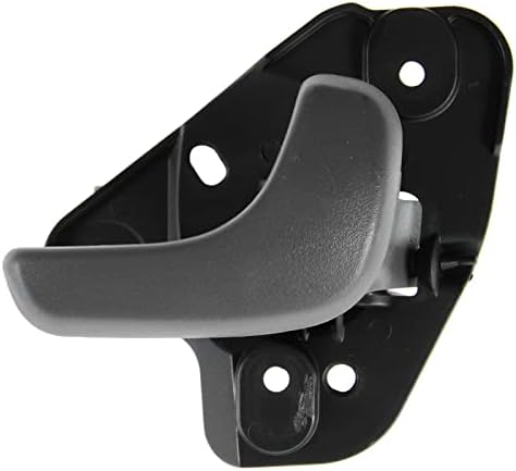 TRQ Front Right Interior Door Handle Gray Passenger Side