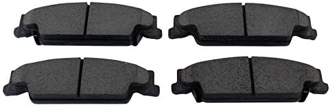 TRQ Rear Brake Pads Ceramic Hardware Wear Sensor