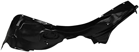 TRQ Front Left Inner Fender Liner Black Drivers Side