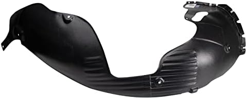 TRQ Right Inner Fender Liner Black Passenger Side