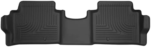 Husky Liners X-act Contour Floor Mats | Fits 2022-2025 Jeep Grand Cherokee (Excludes 4XE) | 2nd Row, 1-pc Black - 51701
