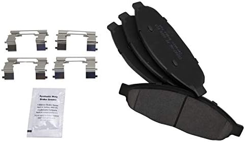 TRQ Front Brake Pads Ceramic Hardware