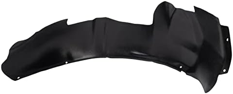 TRQ Front Left Inner Fender Liner Black Drivers Side