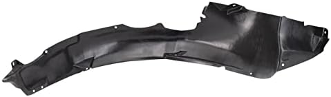 TRQ Front Left Inner Fender Liner Black Drivers Side