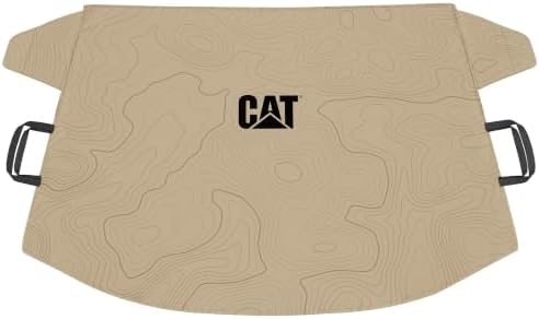 CAT® Windshield Snow Cover for Cars & Midsize SUVs - Beige Topography