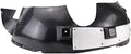 TRQ Front Left Inner Fender Liner Black Drivers Side