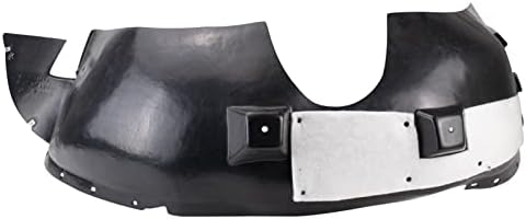 TRQ Front Left Inner Fender Liner Black Drivers Side
