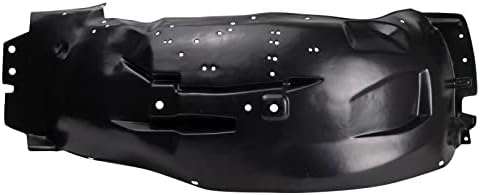 TRQ Front Left Inner Fender Liner Black Drivers Side
