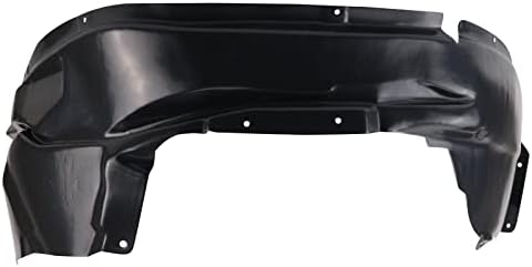 TRQ Front Left Inner Fender Liner Black Drivers Side